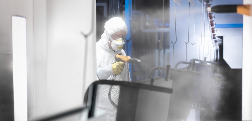 PowderCoating manufacturer process